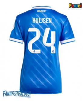 Real Madrid Dean Huijsen #24 Tricou Fotbal Replică 2025-26 Femei Treilea